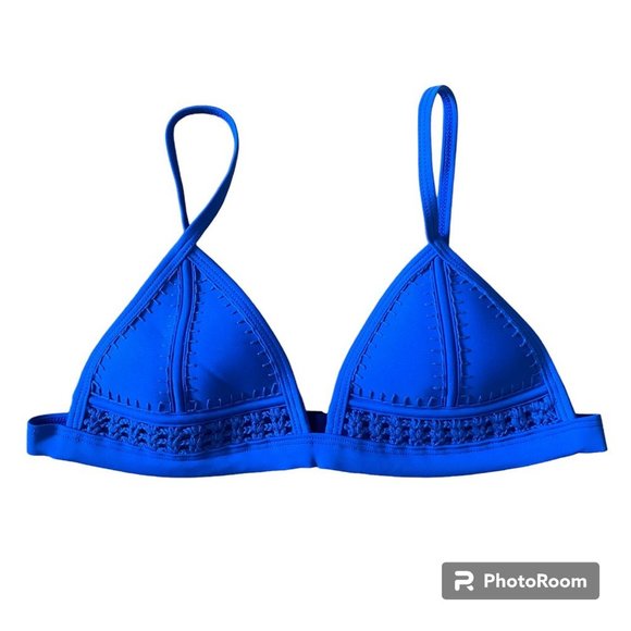 triangl swimwear Other - Triangl Blue Bikini Top - Size Small